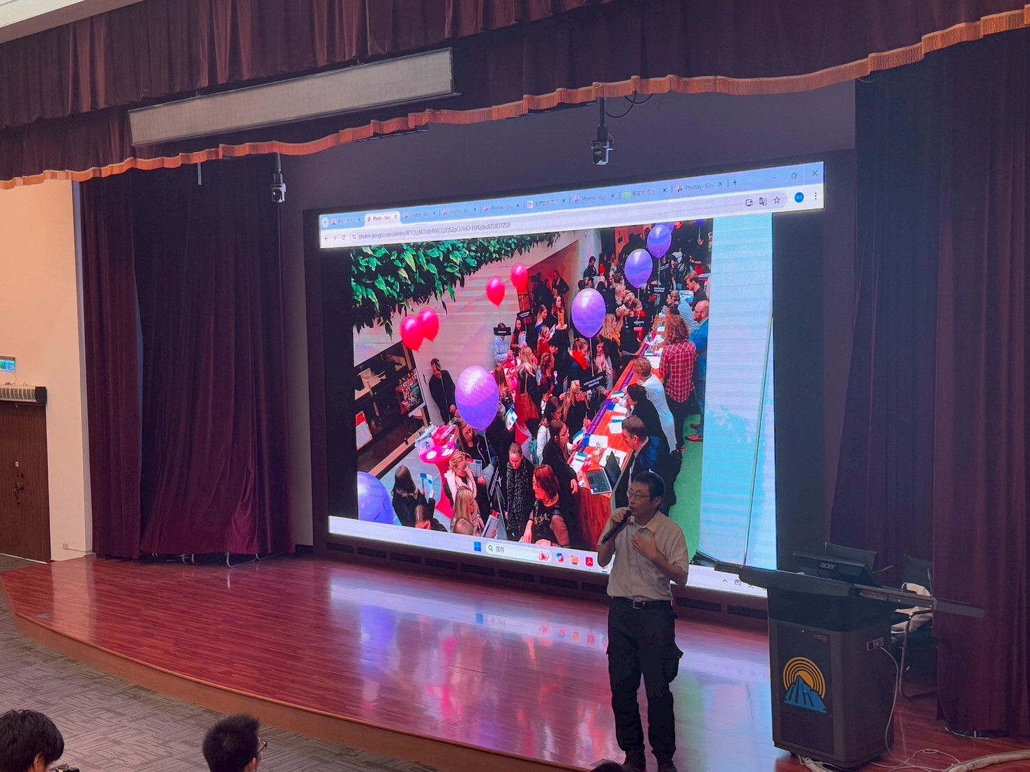 周傳久教授演講